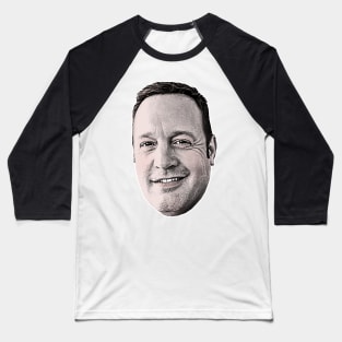 Kevin James / Retro Pop Art Fan Design Baseball T-Shirt